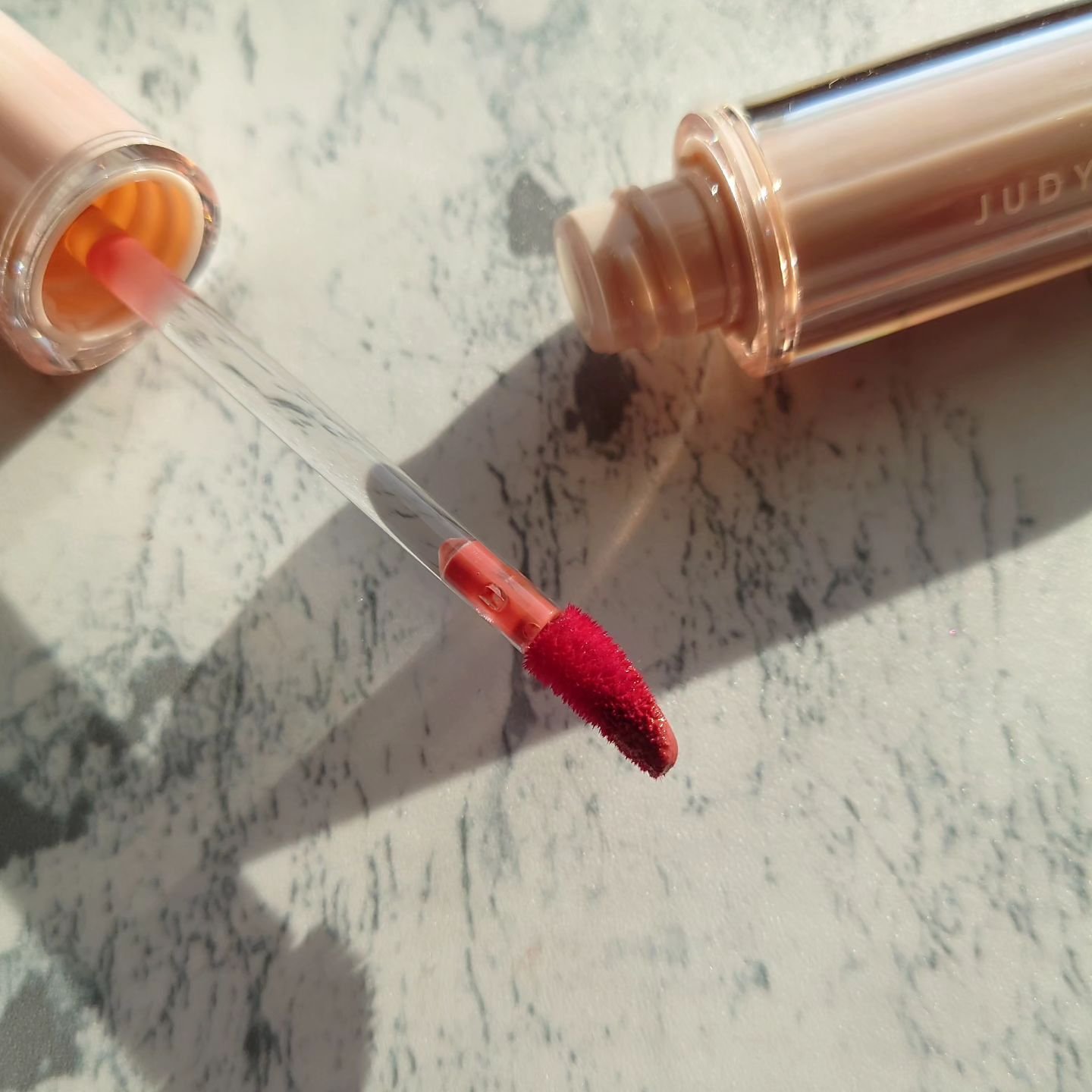 JUDYDOLL 果実茶ティントリップ N05 無花果ゼリー茶/JUDYDOLL/リップティントを使ったクチコミ（2枚目）