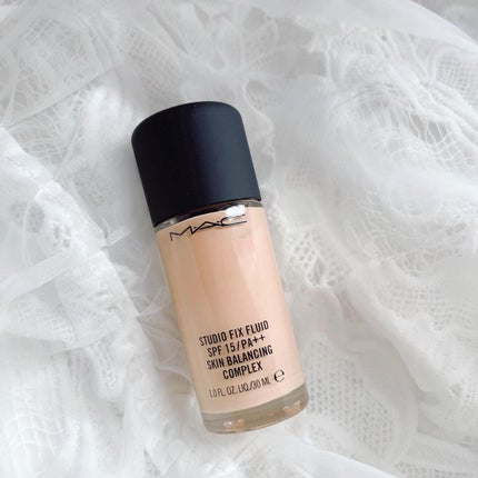 スタジオフィックス フルイッド SPF 15/M・A・C/リキッドファンデーションを使ったクチコミ(1枚目)