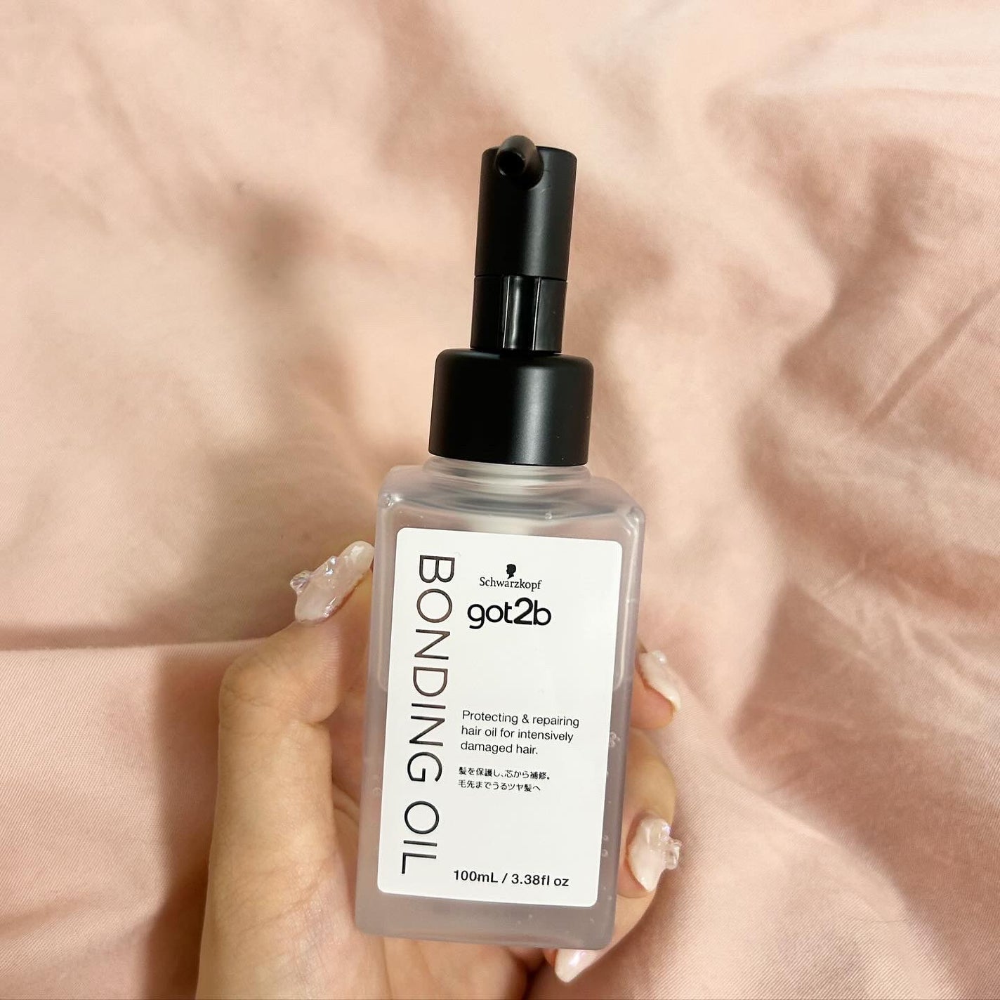 ボンディング・オイル/got2b/ヘアオイルを使ったクチコミ(2枚目)