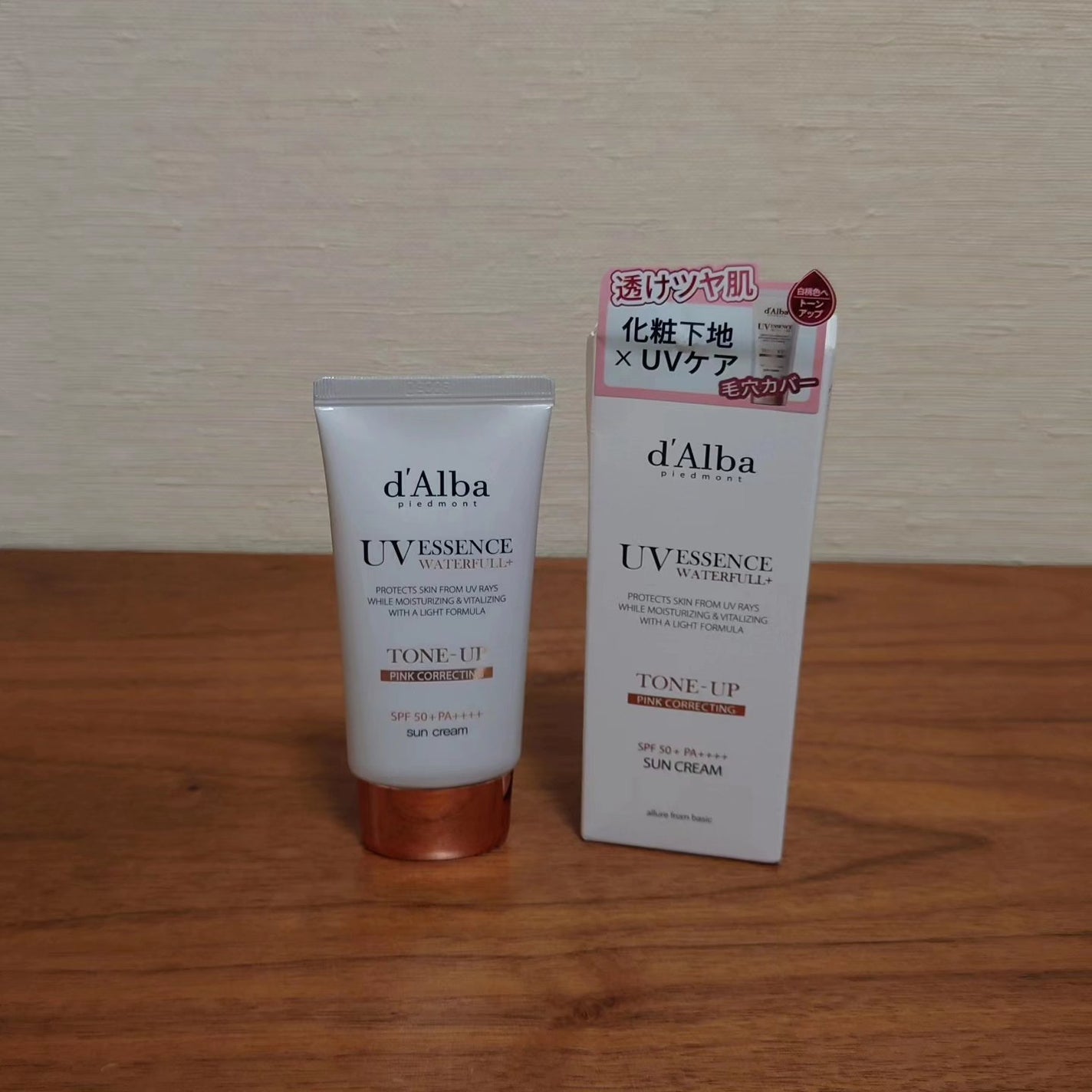 ウォータフルトーンアップサンクリーム/ダルバ/日焼け止めクリームを使ったクチコミ(1枚目)