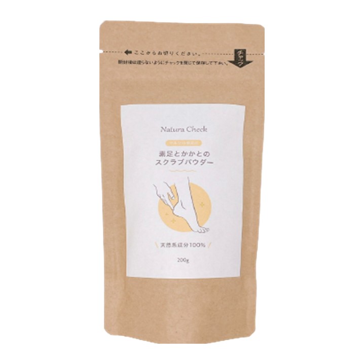Natura Check フットスクラブ