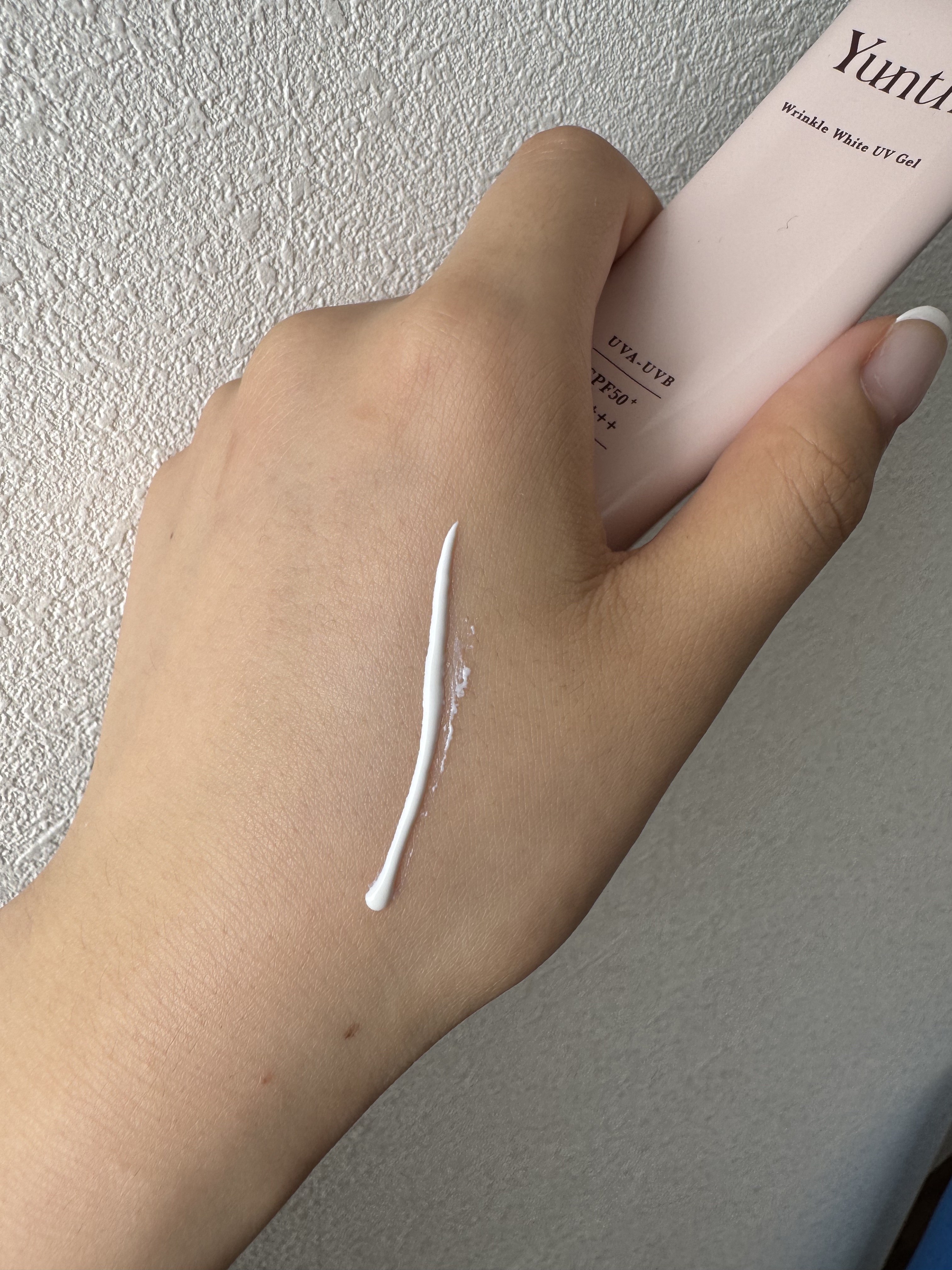リンクル美白UVジェル /Yunth/日焼け止め・UVケアを使ったクチコミ（2枚目）