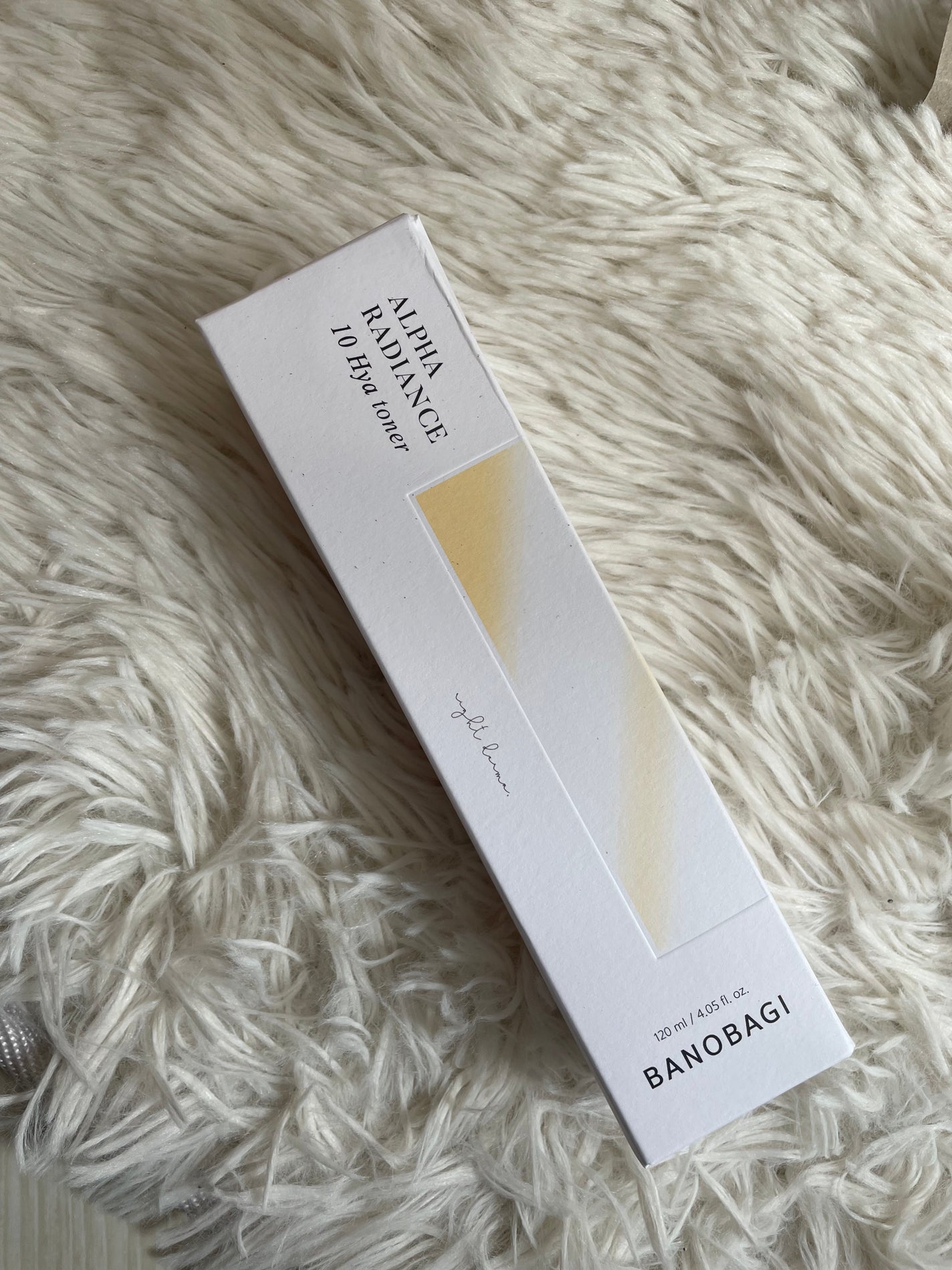 アルファラディアンス10ヒヤトナー/BANOBAGI/化粧水を使ったクチコミ(2枚目)