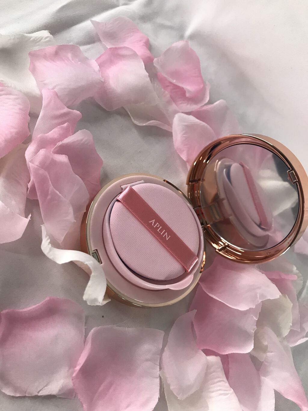 ピンクティーツリーカバークッション/APLIN/クッションファンデーションを使ったクチコミ（2枚目）