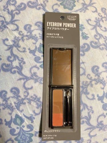 
◯UR GLAM　EYEBROW POWDER

　04b オレンジブラウン
　02b ソフトブラウン


東京ガールズコレクションとのコラボ商品。

色味が可愛くて購入しました！





#UR_