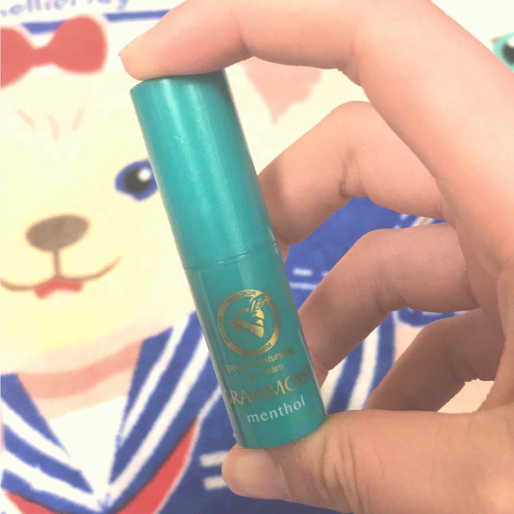 グランモイストリップ メントール/メンターム/リップクリームを使ったクチコミ（1枚目）