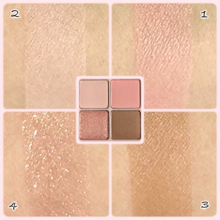 ベターザンアイズ/rom&nd/アイシャドウパレットを使ったクチコミ(4枚目)