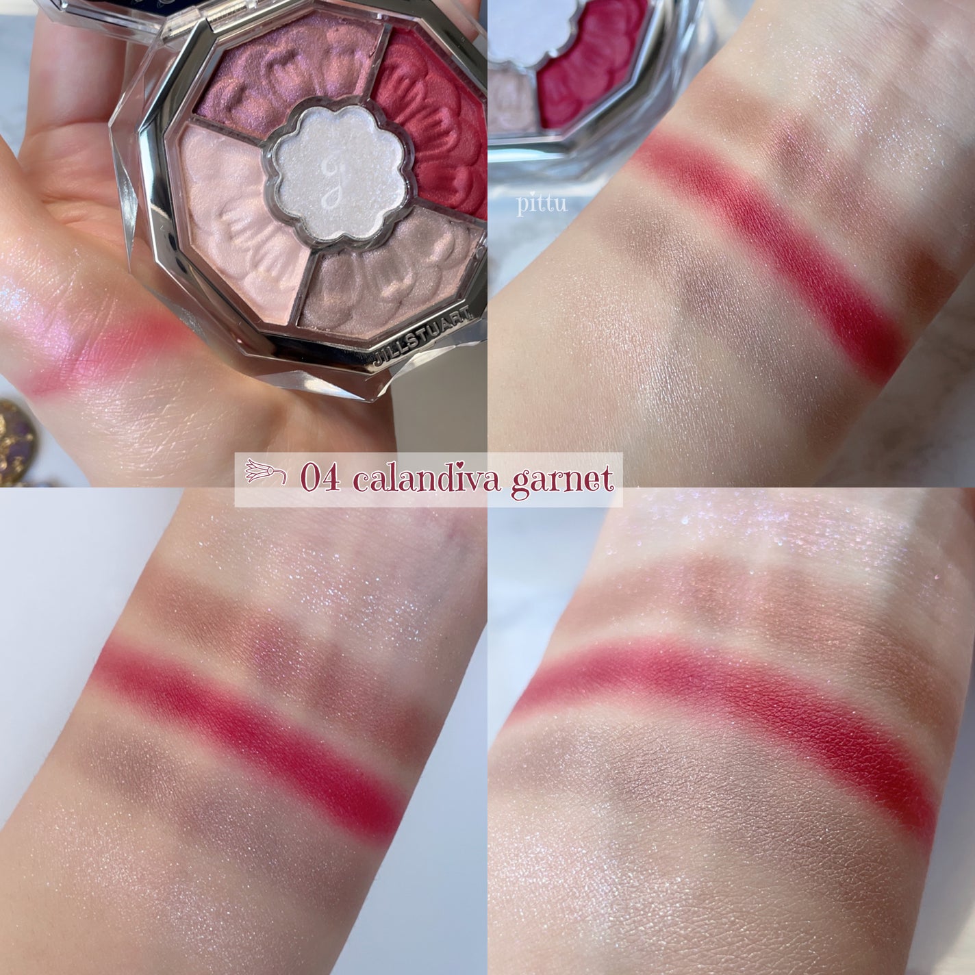 ジルスチュアート ブルームクチュール アイズ ジュエルドブーケ/JILL STUART/アイシャドウパレットを使ったクチコミ(5枚目)