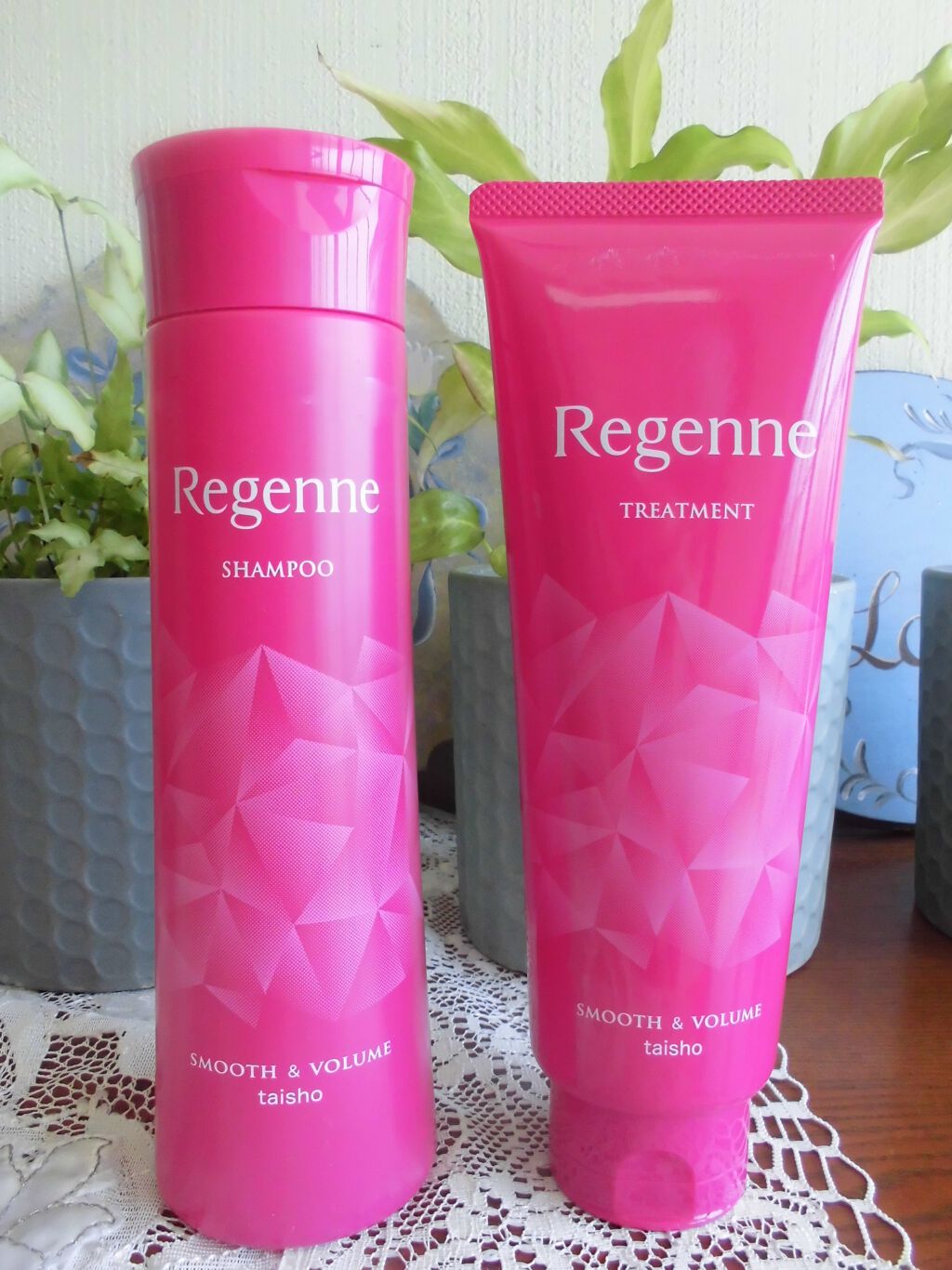リジェンヌシャンプー/トリートメント スムース&ボリューム/リジェンヌ/市販シャンプーを使ったクチコミ（2枚目）