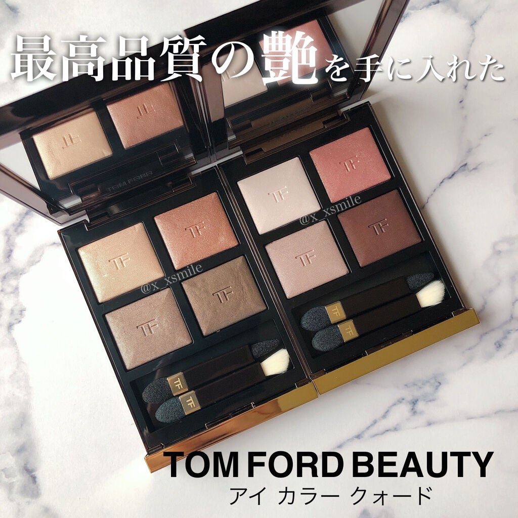 アイ カラー クォード/TOM FORD BEAUTY/アイシャドウパレットを使ったクチコミ(1枚目)