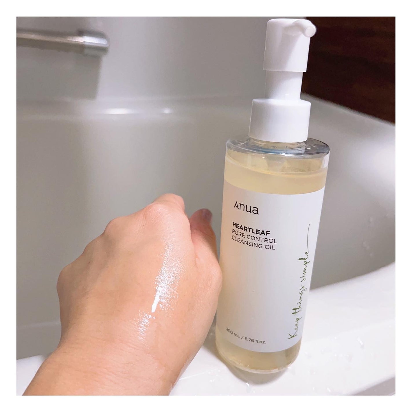 ドクダミ ポアコントロールクレンジングオイル/Anua/オイルクレンジングを使ったクチコミ(3枚目)