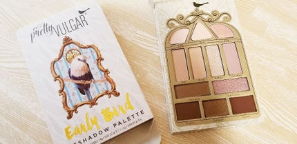pretty vulgar Early Bird Eyeshadow Palette/SEPHORA/アイシャドウパレットを使ったクチコミ(2枚目)