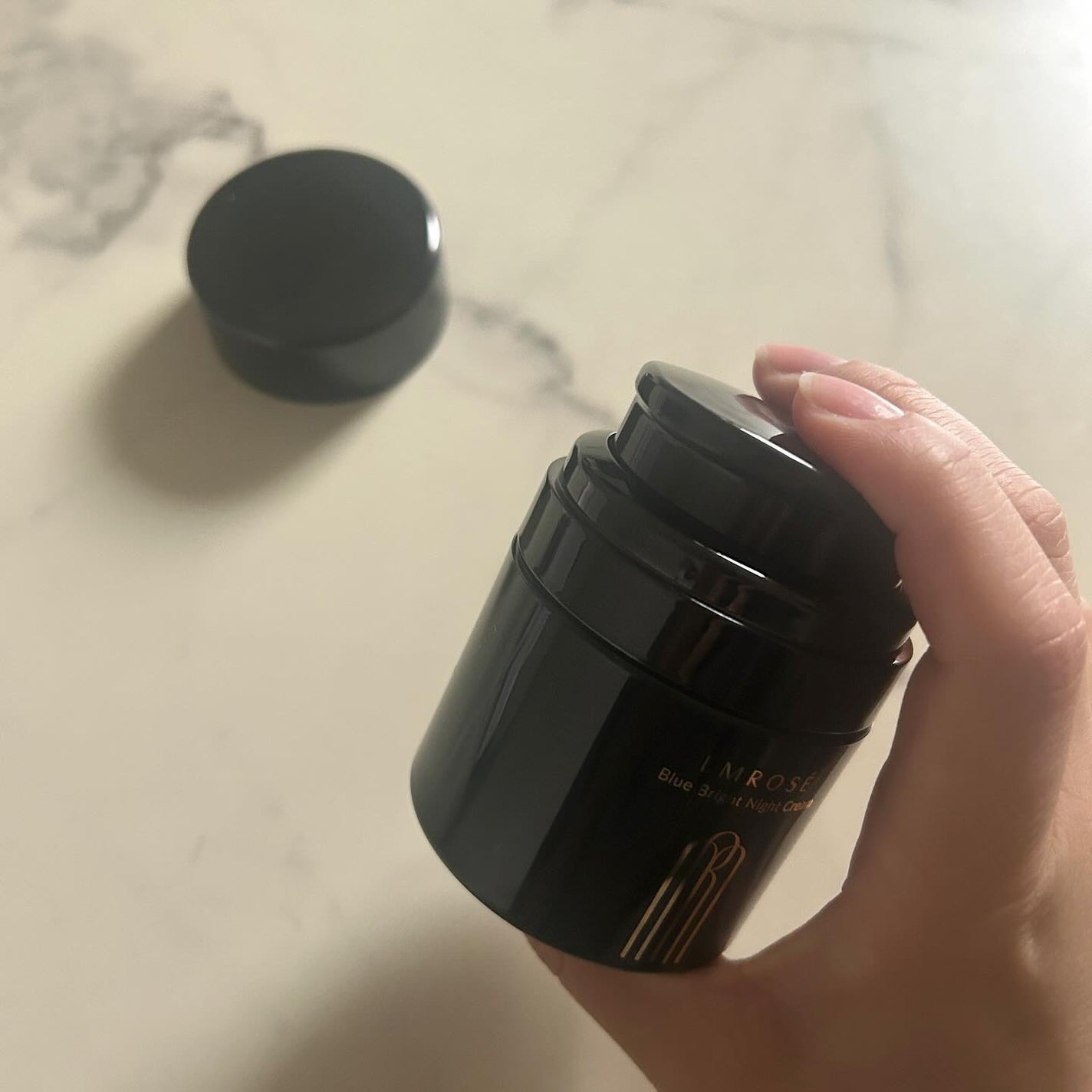 ブルーブライトナイトクリーム/EMROSÉ/フェイスクリームを使ったクチコミ(2枚目)