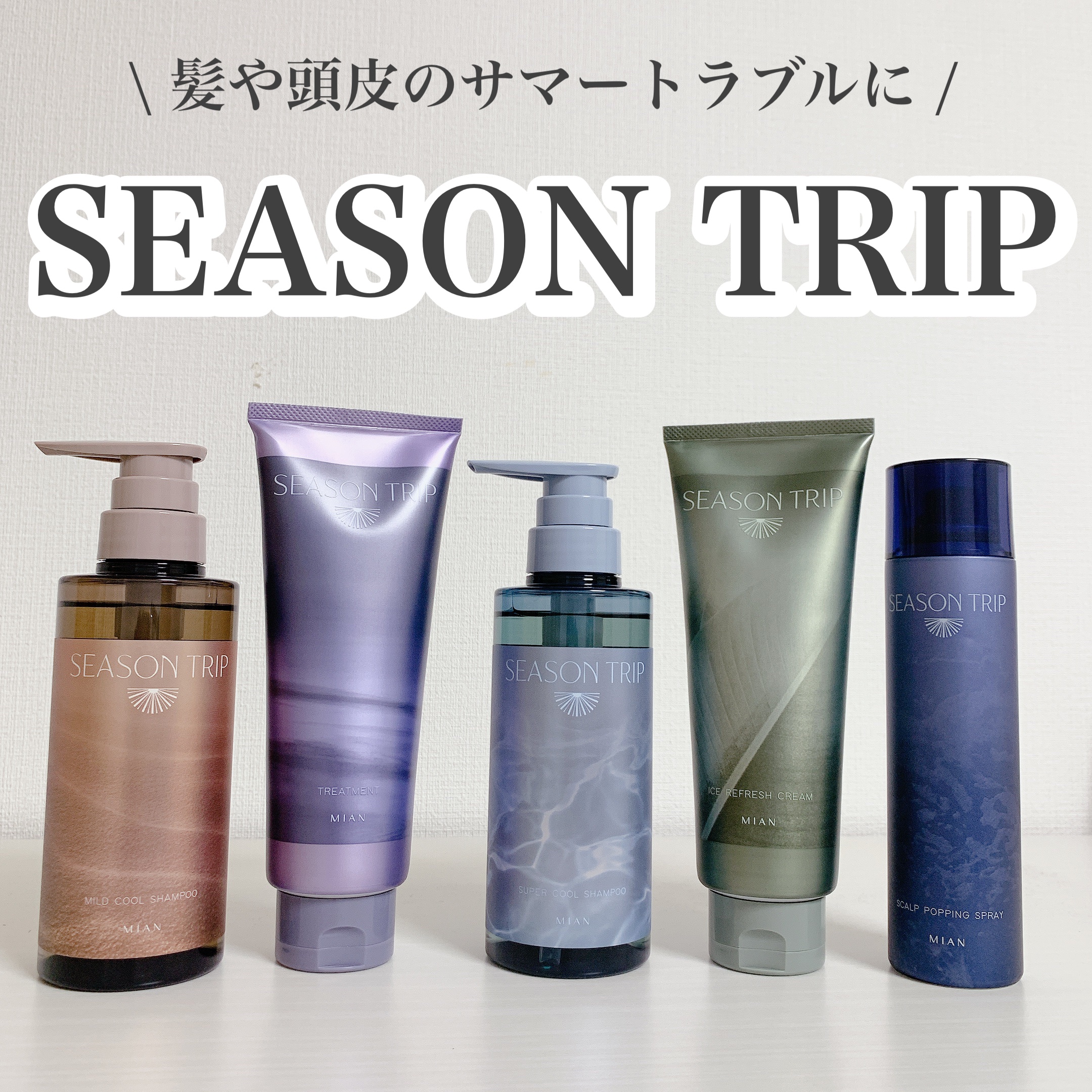 シーズントリップ アイスリフレッシュクリーム/ミアンビューティー/頭皮クレンジングを使ったクチコミ（1枚目）