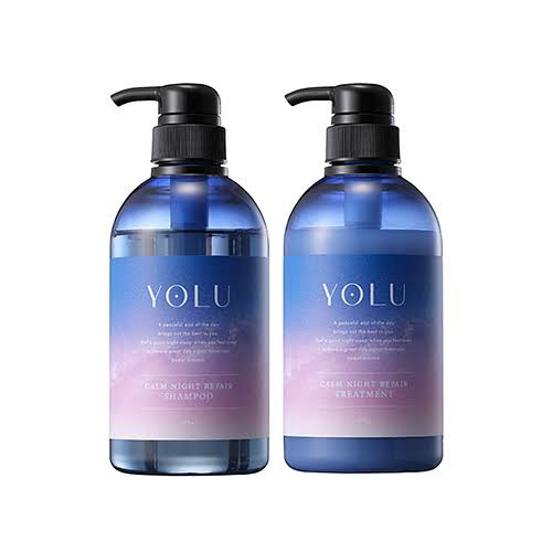 カームナイトリペアシャンプー／トリートメント/YOLU/市販シャンプーを使ったクチコミ（1枚目）
