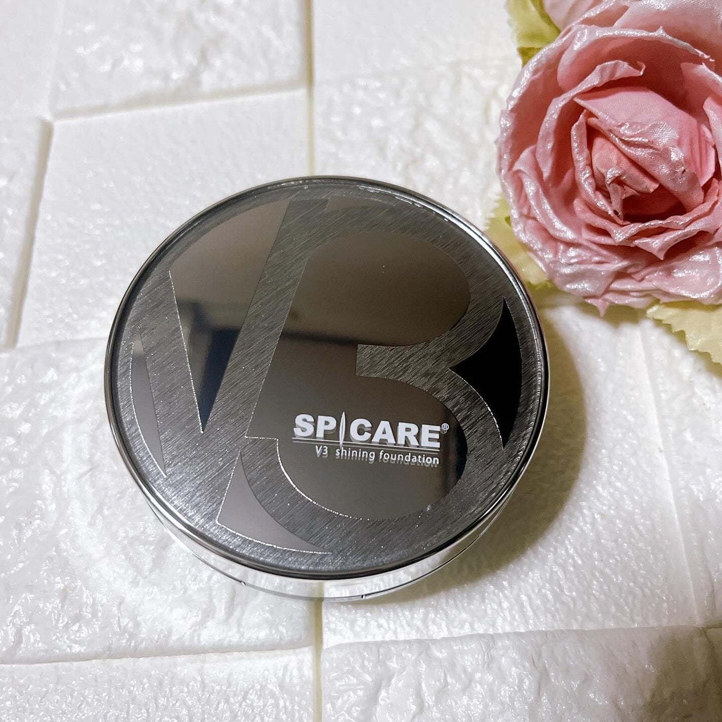 V3シャイニングファンデーション/SPICARE/クッションファンデーションを使ったクチコミ(4枚目)