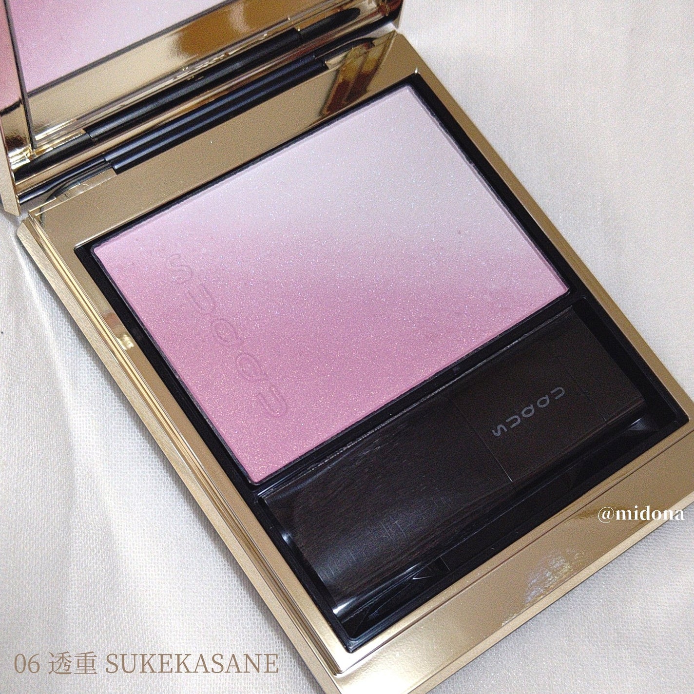 ブラーリング カラー ブラッシュ/SUQQU/パウダーチークを使ったクチコミ(3枚目)