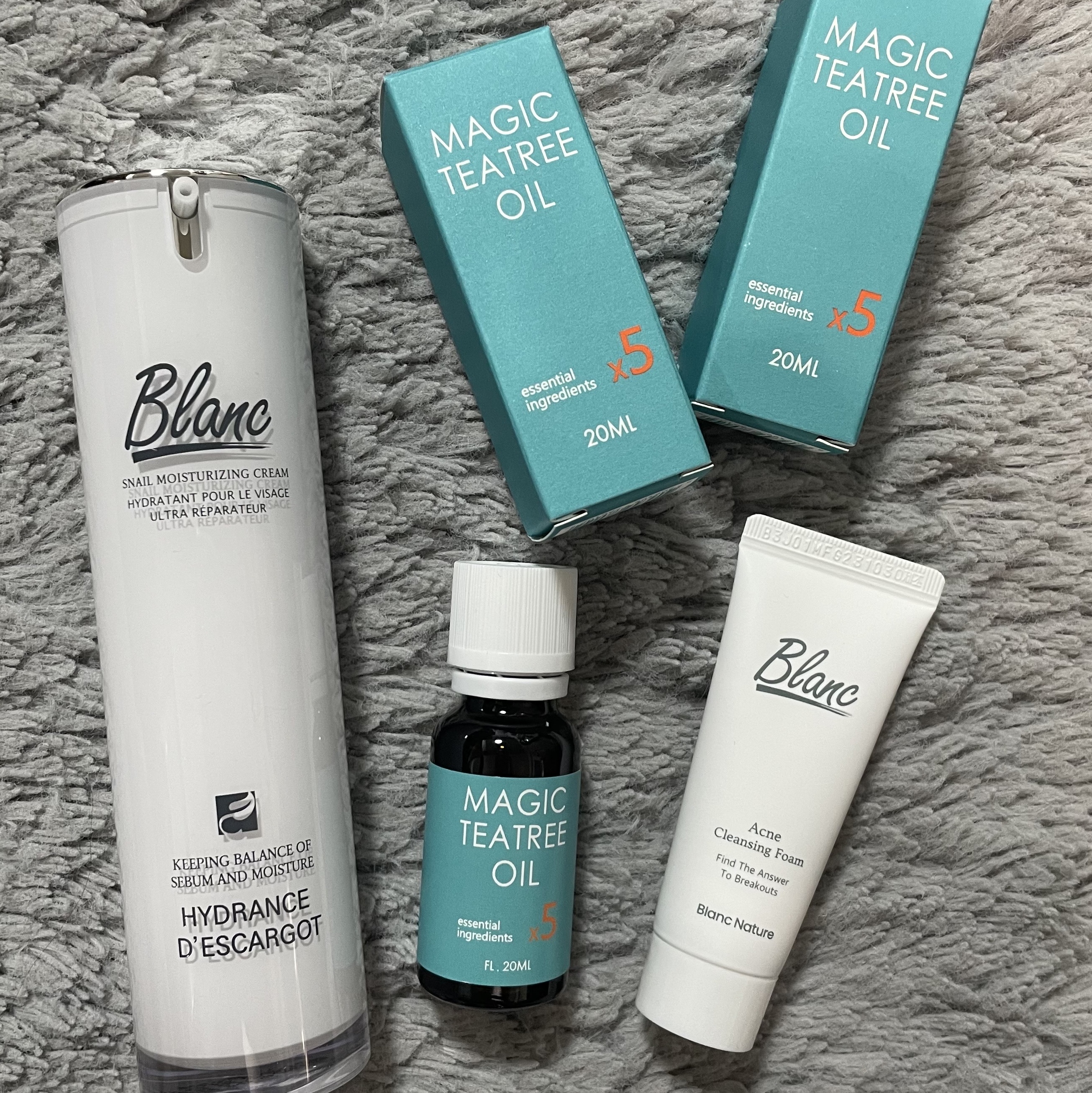 マジックティーツリーオイル/ブラン/フェイスオイルを使ったクチコミ（1枚目）