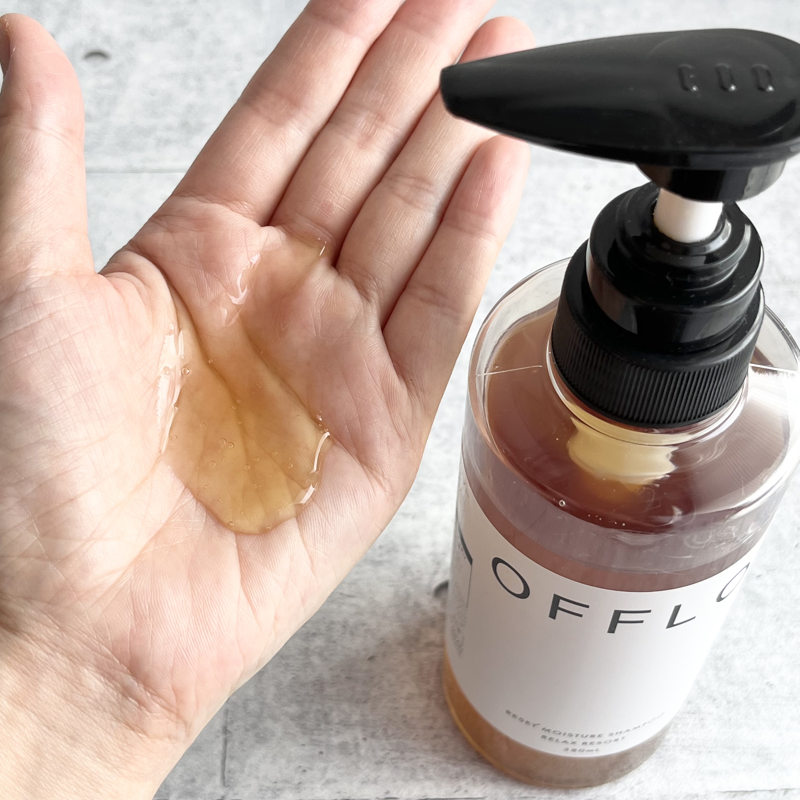 OFFLO リセット モイスチャー シャンプー/トリートメント/OFFLO/市販シャンプーを使ったクチコミ（2枚目）