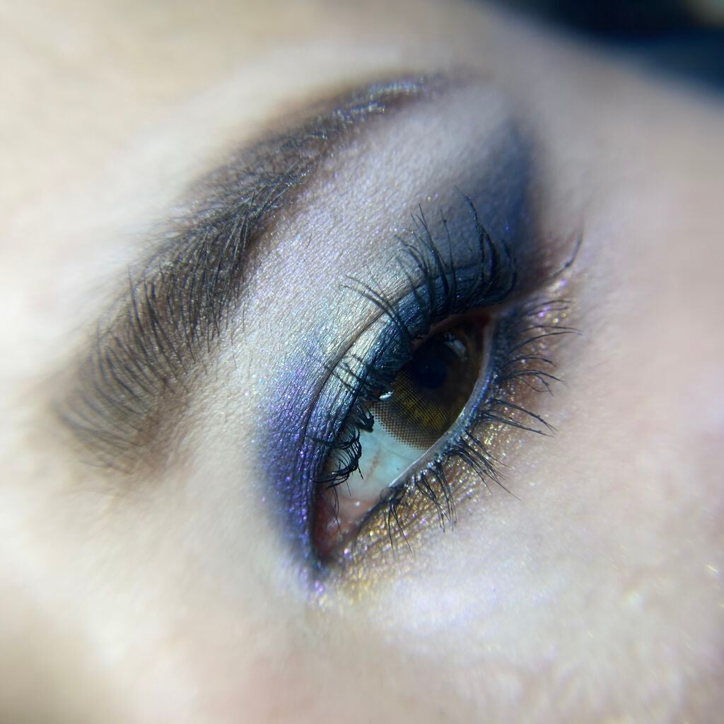 ぴぴ on LIPS 「#自分ウケメイクこれぞ!自分ウケメイク🥳㊗️ダークで、キラキラ..」(3枚目)