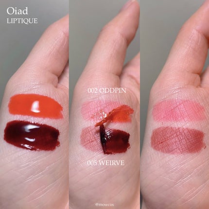 リップティーク/oiad/口紅を使ったクチコミ(2枚目)