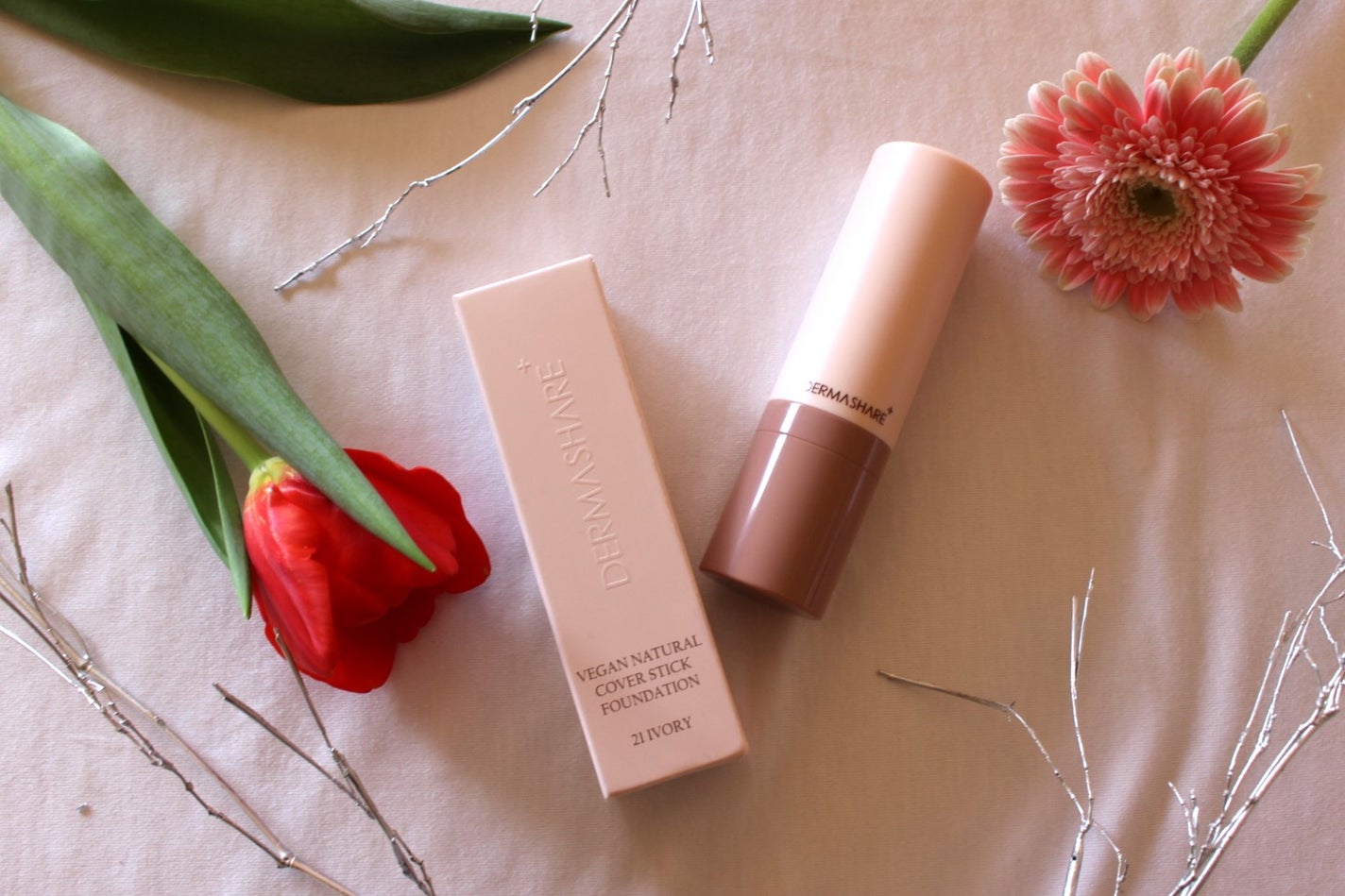ヴィーガンナチュラルカバースティックファンデーション/DERMASHARE/その他ファンデーションを使ったクチコミ(1枚目)