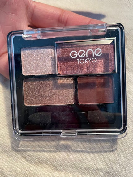 リラクシーアイシャドウ/GENE TOKYO/アイシャドウパレットを使ったクチコミ(1枚目)
