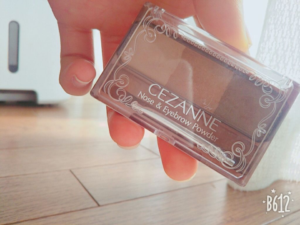 ノーズ＆アイブロウパウダー/CEZANNE/パウダーアイブロウを使ったクチコミ（1枚目）