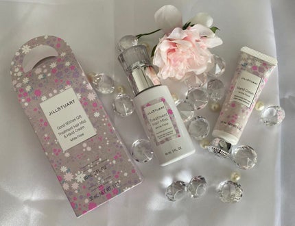 ハピネスメッセージ トリートメント へアミスト&ハンドクリーム ホワイトフローラル/JILL STUART/その他キットセットを使ったクチコミ(1枚目)