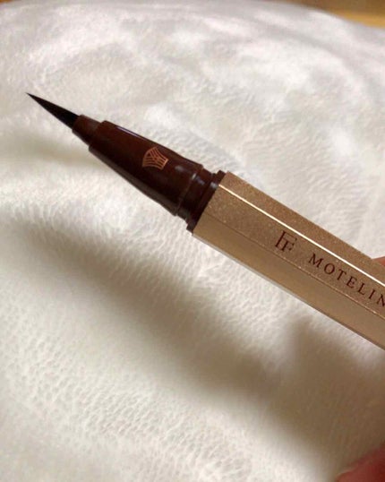 モテライナー リキッド/UZU BY FLOWFUSHI/リキッドアイライナーを使ったクチコミ(2枚目)