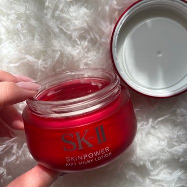 SK-II スキンパワー エアリーのクチコミ「SK-II　スキンパワー エアリー　80g

私の大大大好きなSK-II
かれこれ8年以上愛用.....」（2枚目）