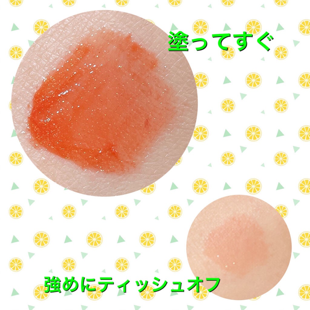 アピュー ジューシーパン スパークリングティント/A’pieu/口紅を使ったクチコミ(3枚目)