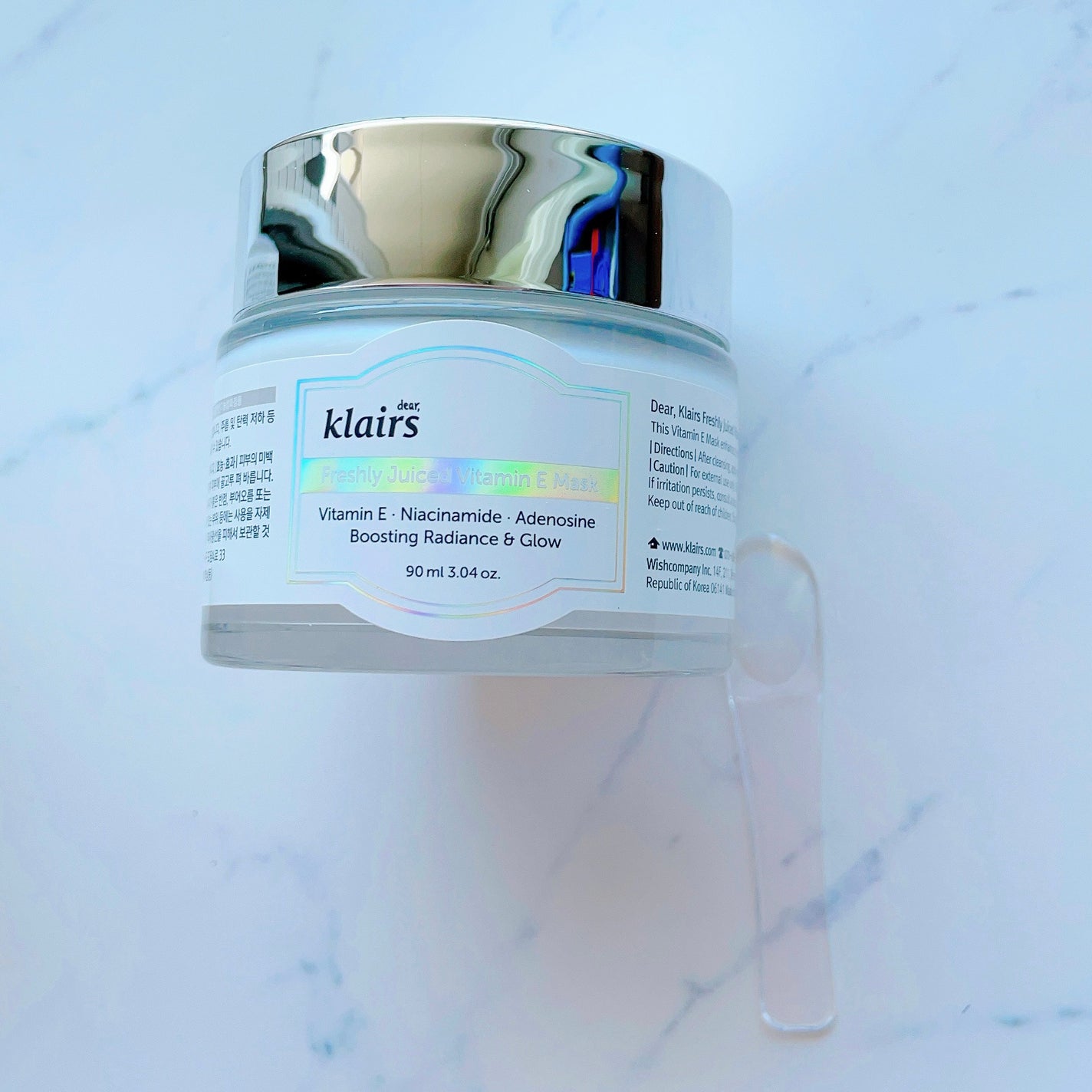 フレッシュリージュースドビタミンEマスク(90g)/Klairs/フェイスクリームを使ったクチコミ(2枚目)