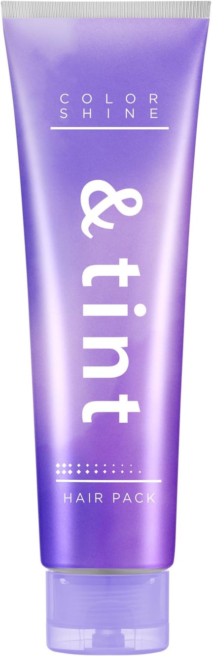 &tint アンドティント カラーシャイン ヘアパック