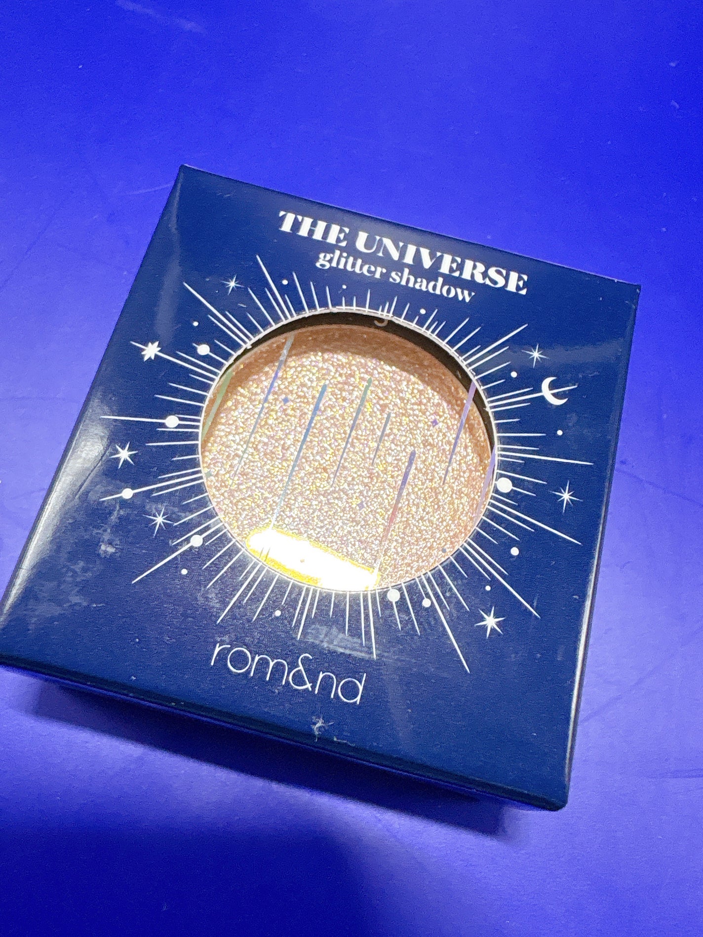 グリッター シャドウ カラー/rom&nd/グリッターを使ったクチコミ(2枚目)
