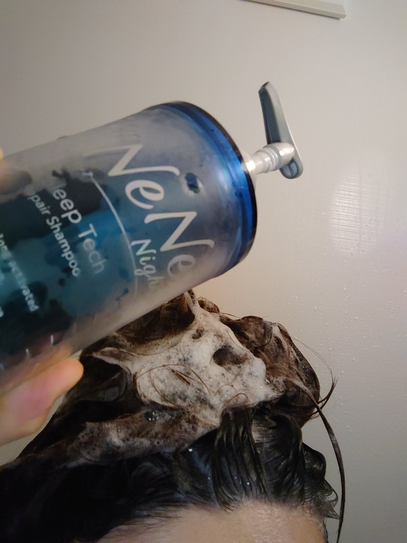 スリープテック リペア シャンプー/ヘアトリートメント/NeNe Night/市販シャンプーを使ったクチコミ(4枚目)