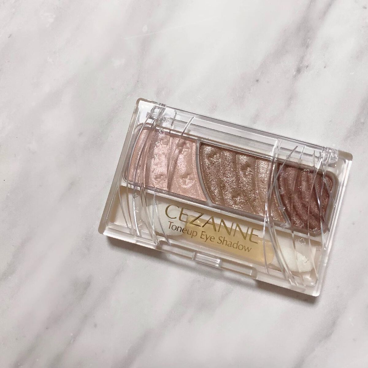 トーンアップアイシャドウ/CEZANNE/アイシャドウパレットを使ったクチコミ(5枚目)