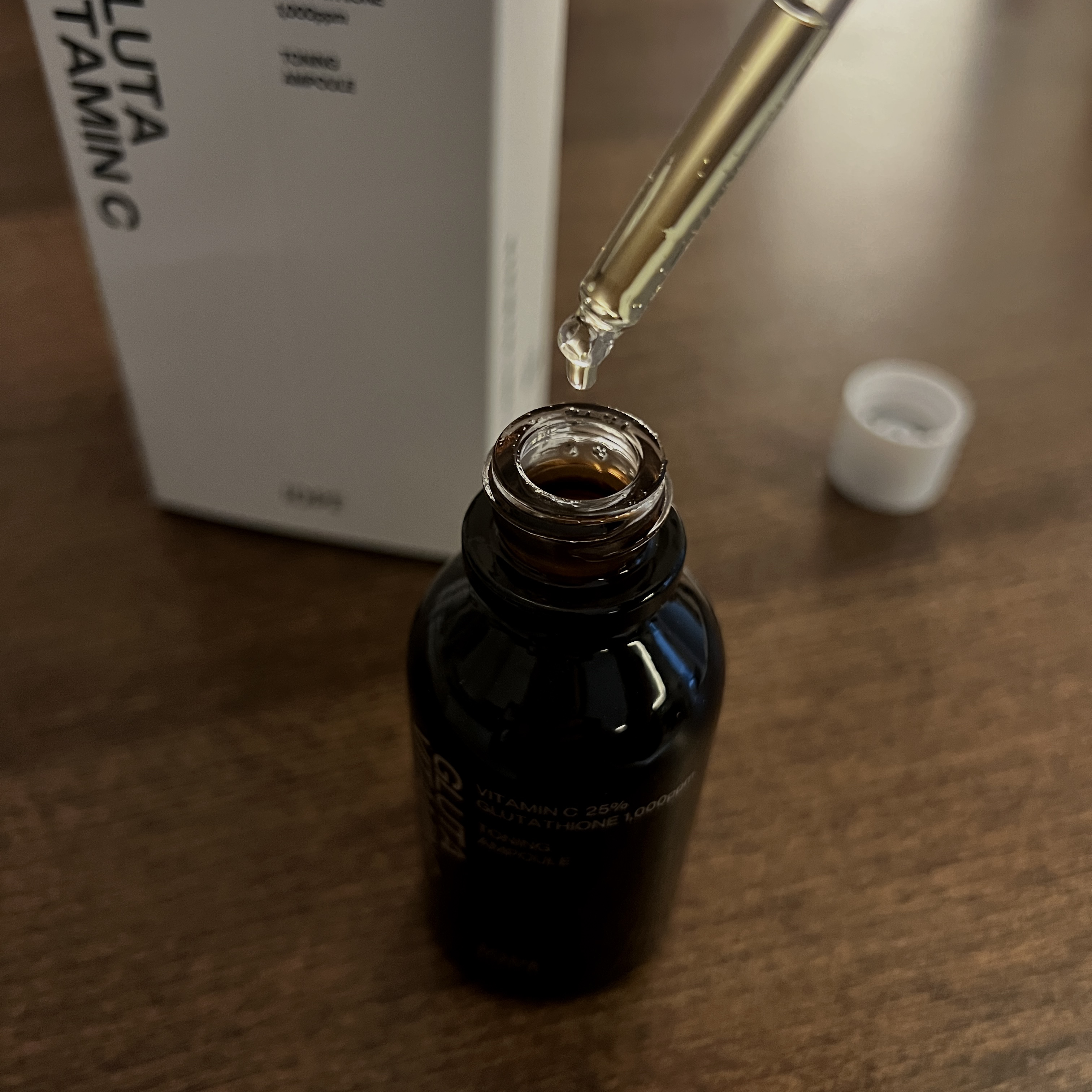 グルタ ビタミンC トーニング アンプル/IOPE/美容液を使ったクチコミ（2枚目）