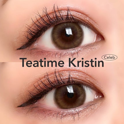 Teatime Kristin/Hapa kristin/カラーコンタクトレンズを使ったクチコミ(2枚目)