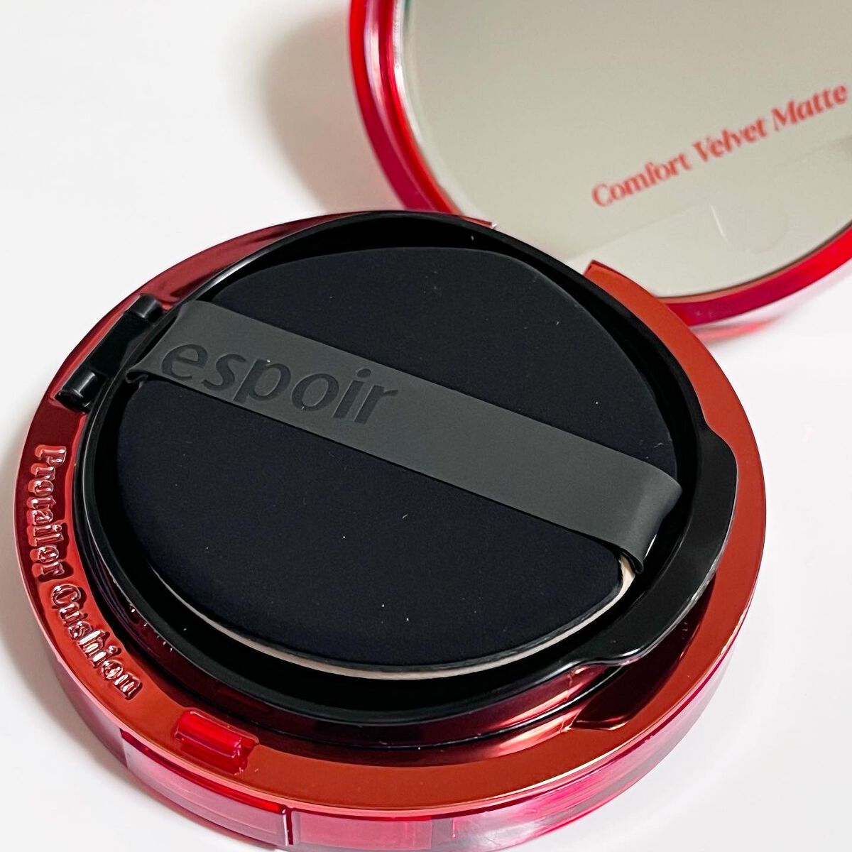 プロテーラービーベルベットカバークッション/espoir/クッションファンデーションを使ったクチコミ(4枚目)