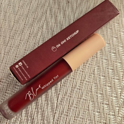 ブラーホイップド リップティント /SO GLAM/リップティントを使ったクチコミ(2枚目)