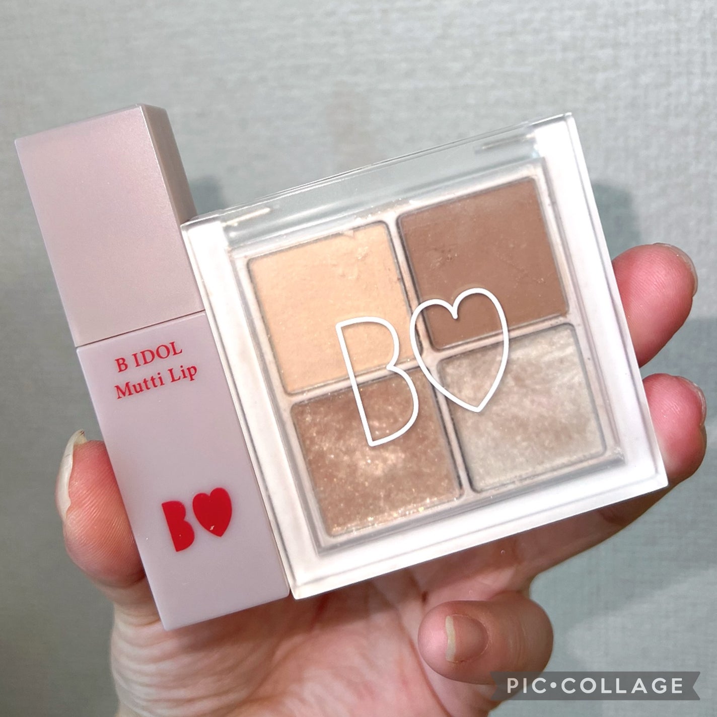 THE アイパレR/b idol/アイシャドウパレットを使ったクチコミ(4枚目)