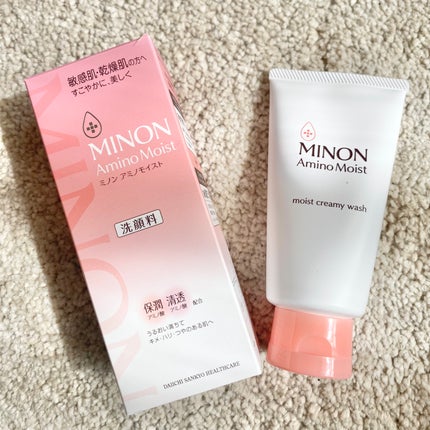 アミノモイスト モイストクリーミィ ウォッシュ/ミノン/洗顔フォームを使ったクチコミ(1枚目)