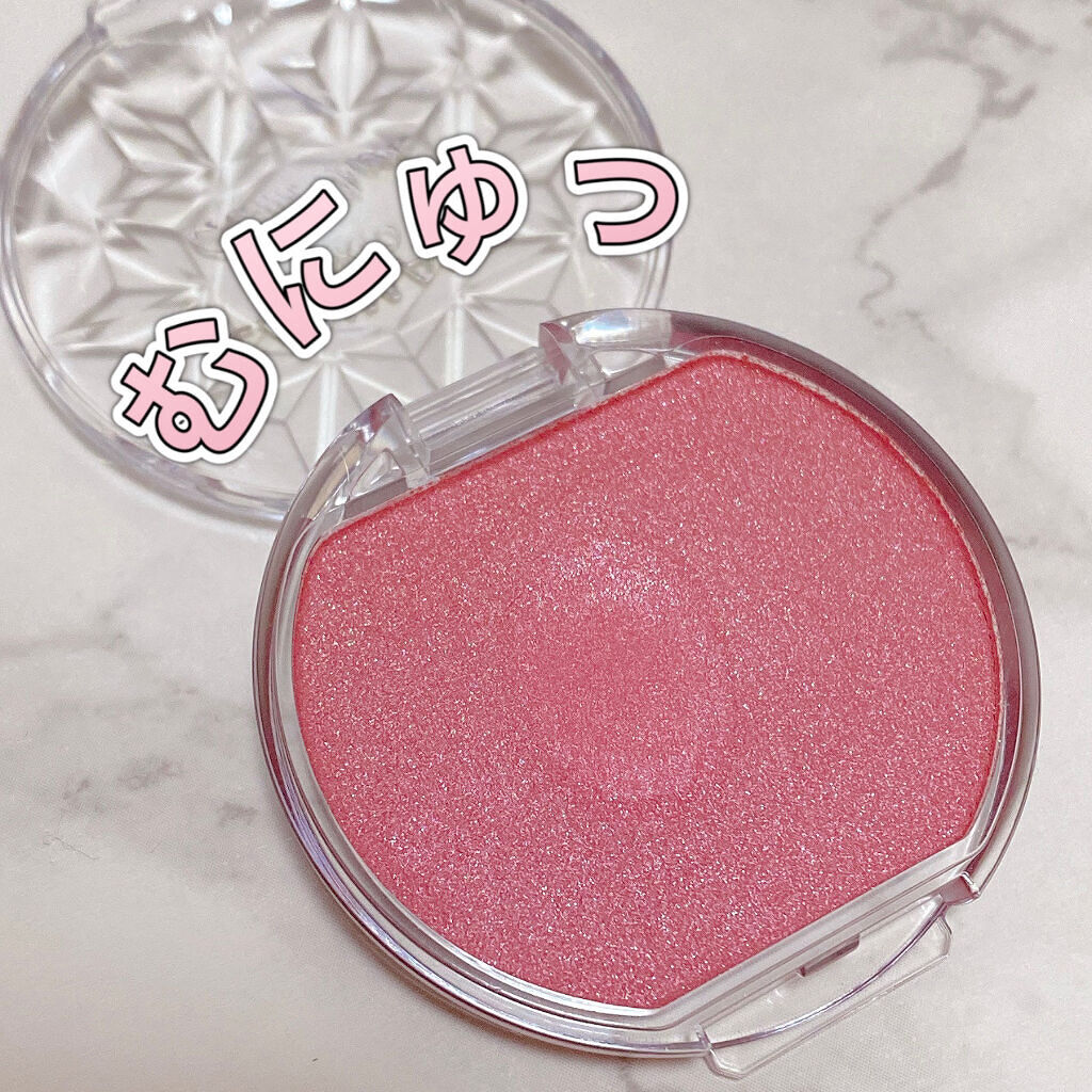 クリームチーク(パールタイプ)/キャンメイク/ジェル・クリームチークを使ったクチコミ（3枚目）