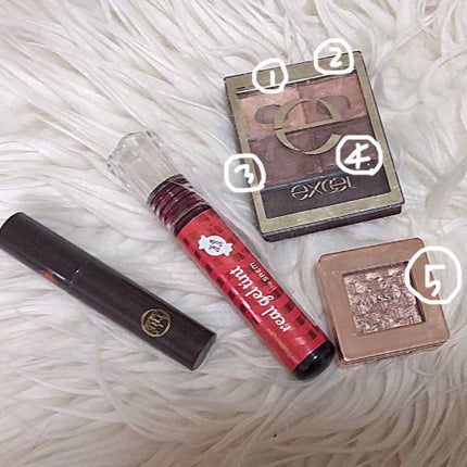 スキニーリッチシャドウ/excel/アイシャドウパレットを使ったクチコミ(4枚目)