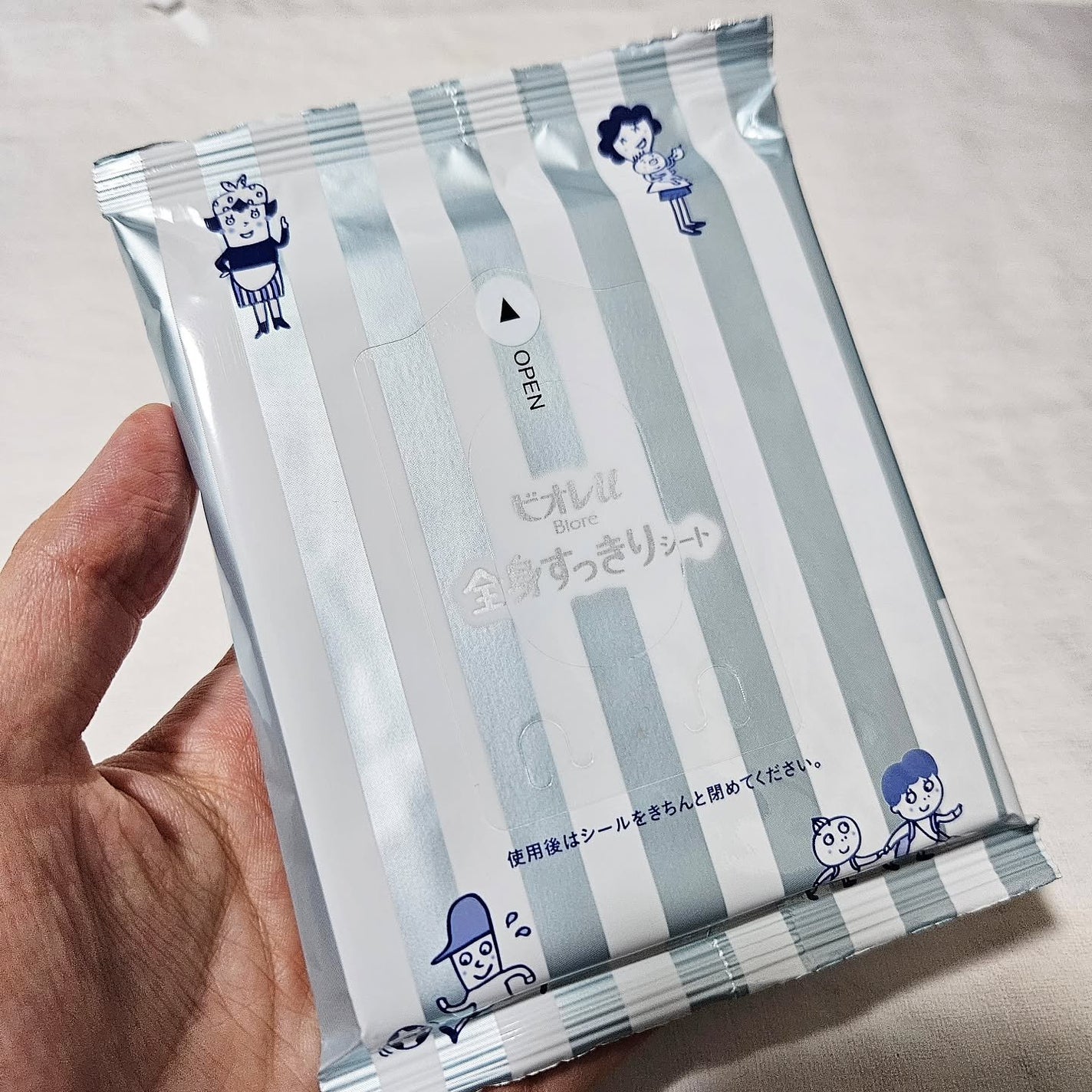 全身すっきりシート/ビオレu/ボディシートを使ったクチコミ(2枚目)