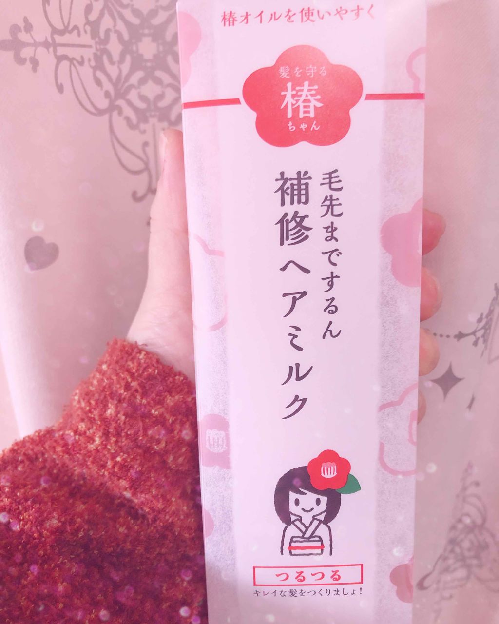 髪を守る椿ちゃん 補修ヘアミルク/柳屋/ヘアミルクを使ったクチコミ（1枚目）