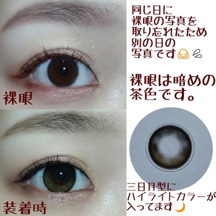 Secretive Kristen/Hapa kristin/カラーコンタクトレンズを使ったクチコミ(3枚目)