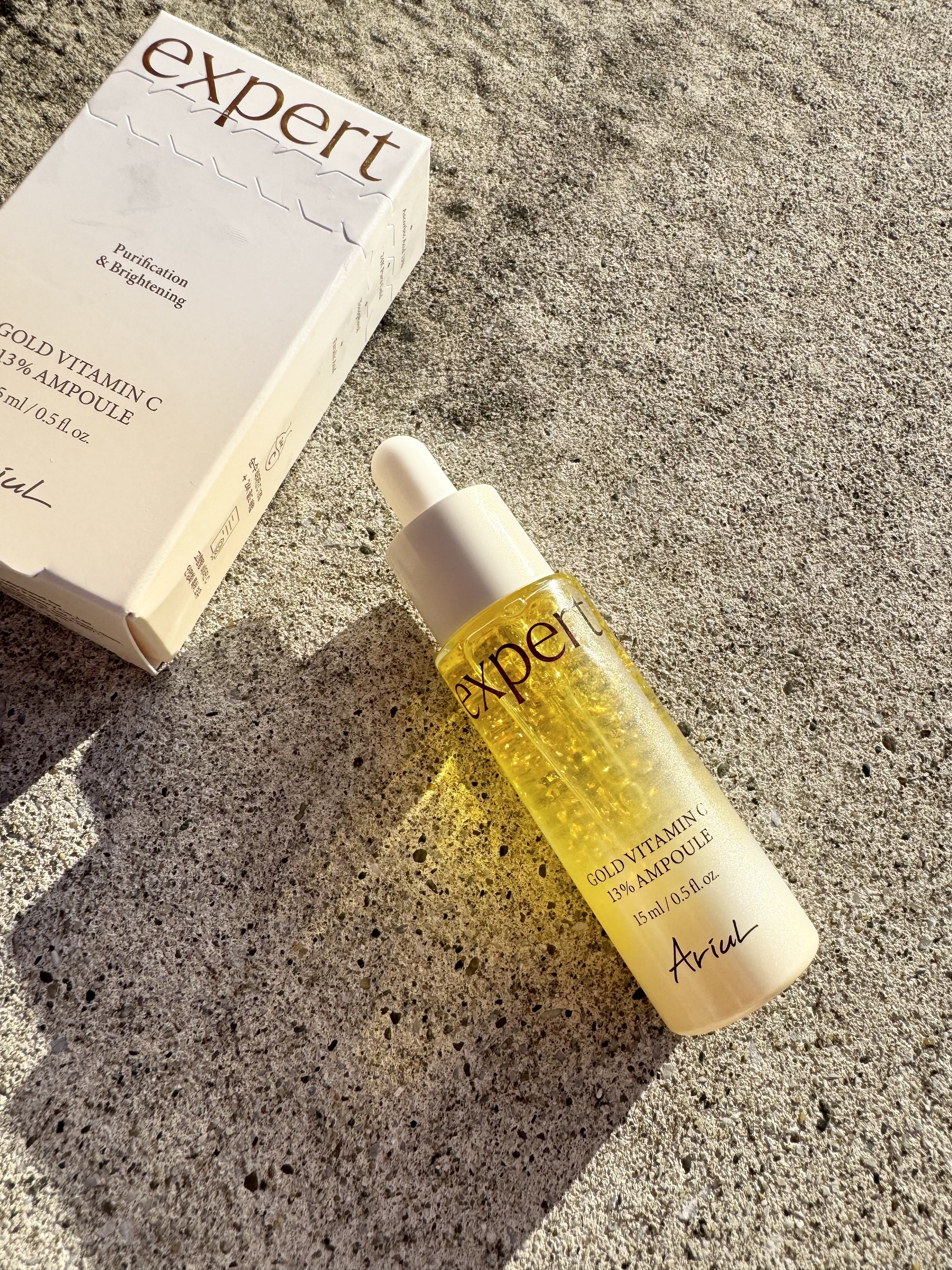 ゴールドビタミンC13%アンプル/Ariul/美容液を使ったクチコミ（1枚目）