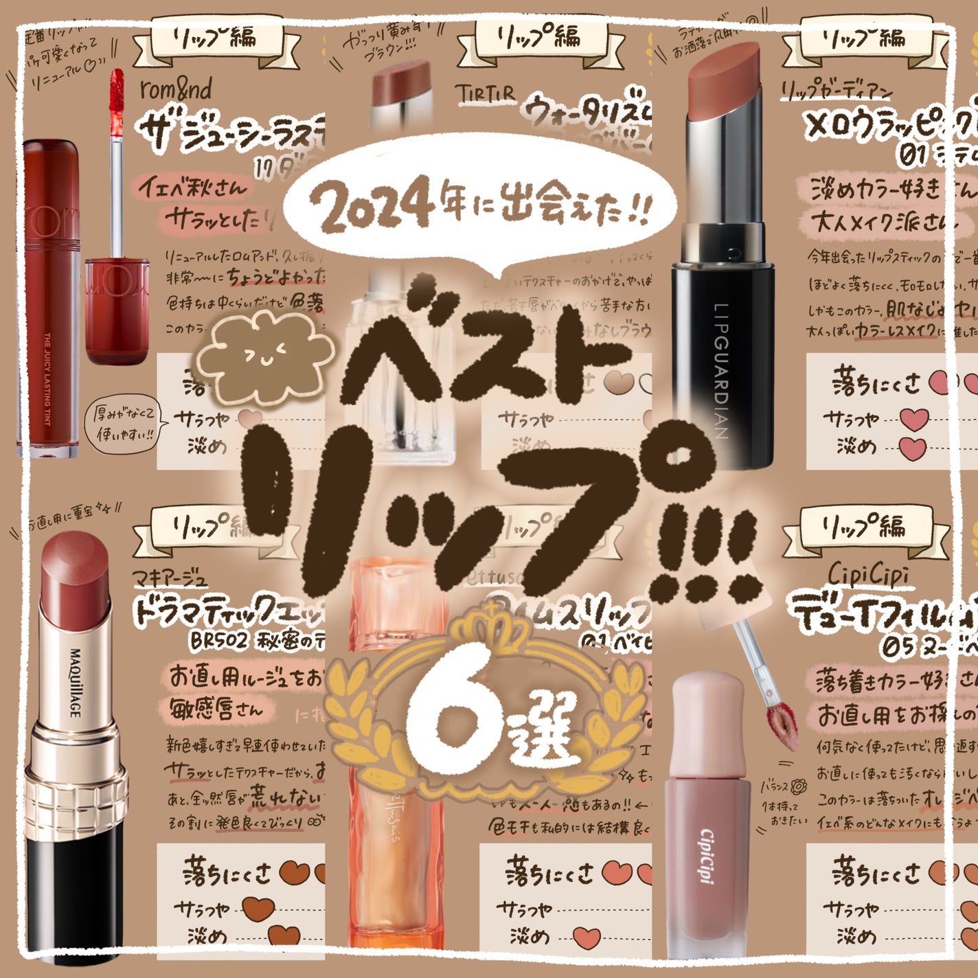 デューイフィルムティント/CipiCipi/リップティントを使ったクチコミ(1枚目)